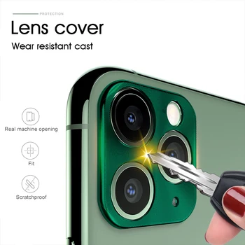 Naujos Konstrukcijos Montuojamos Metalinės Galinio vaizdo Kamera, Lens Case Cover 