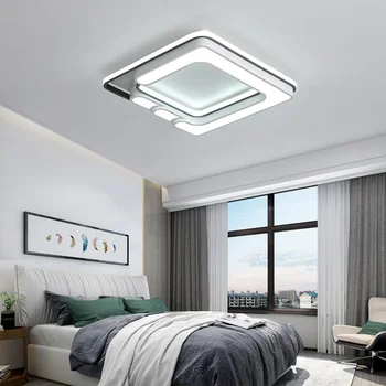 Naujos, Modernios LED lubų šviestuvas paprasta moderni salė, atmosfera kambarį Miegamojo Šviestuvai Akrilo Lubų Lempa Apšvietimo Šviestuvas