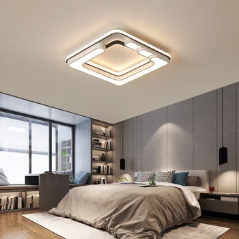 Naujos, Modernios LED lubų šviestuvas paprasta moderni salė, atmosfera kambarį Miegamojo Šviestuvai Akrilo Lubų Lempa Apšvietimo Šviestuvas