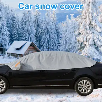 Naujų Automobilių Snow Shield Automobilio Priekinio Lango Stiklą Apima skėtį nuo saulės Padengti Sniego UV Ledo Skydas už Lango Žiema Vasara 300X230cm