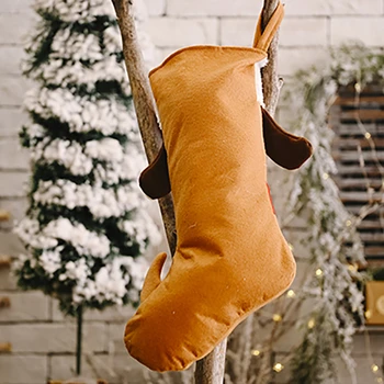 Naujųjų Metų Dovanų Maišelis Kalėdų Kojinę Noel Kalėdų Dekoracijas Namų Navidad Kojines Kalėdų Medžio Apdaila Gimdymo Dekoras