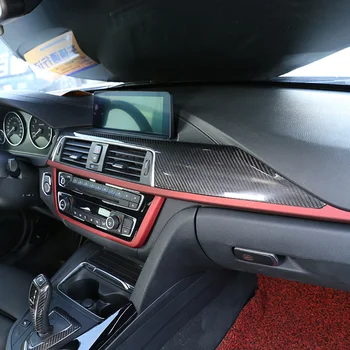 Nekilnojamojo Anglies Pluošto Centras Konsolės Apdailos Skydelio Apdaila BMW 3 Series F30 M3 M4-2018 M., kaire Ranka Vairuoti Priedai