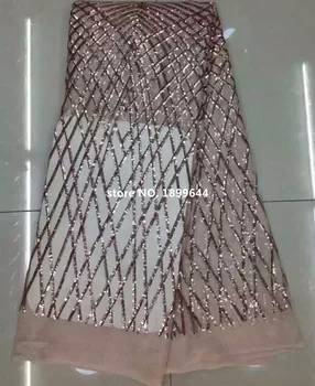 Nemokamas Pristatymas !! Aukštos kokybės Afrikos guipure nėrinių seka nėrinių blizgučiai siuvinėjimas, tiulio, nėrinių audinys Nigerijos Vestuvių Suknelės.