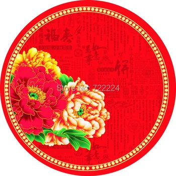 Nemokamas pristatymas dia 84cm kinijos tradicinis rankų darbo raudoni bijūnai alyvuotas popieriaus skėtis dekoratyviniai vestuvių skėtis skėtis festivalis