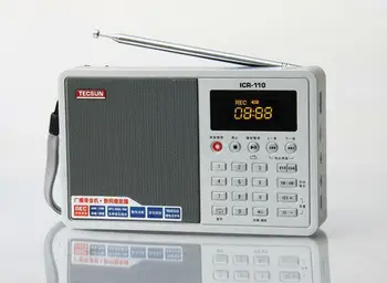 Nemokamas Pristatymas TECSUN IKPA-110 radio FM/AM TF Kortelės MP3 Grotuvas Diktofonas Radijas (atnaujinti versiją IKPA-100)