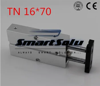 Nemokamas Pristatymas TN 16*70 Aukštos Kokybės TN Serijos 16mm Pagimdė 70mm Eiga, Dual Veiksmų Aliuminio Lydinio Cilindro