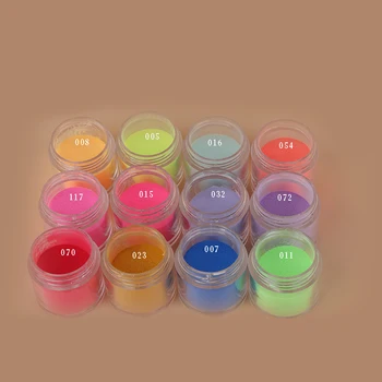 Neon Pigmento Kristalų Milteliai, skirti Nagų lakas Nail Art Apdailos Profesinės Nagų Aksesuaras J9