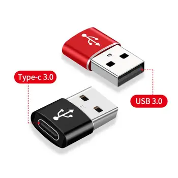 Nešiojamas Tipas-C USB OTG Adapteris, Mini Tipo C moterį, USB 3.0 Male Adapter Duomenų Perdavimo Įkrovimo OTG Jungtis переходник