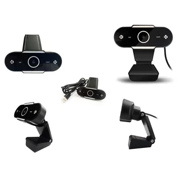Nešiojamų 720P HD USB 2.0 Web Kamera, integruotas Mikrofonas, Kompiuteris PC Webcam-Live Transliacijos Transliacijos