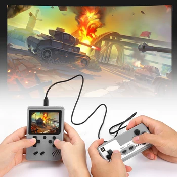 Nešiojamų Retro Vaizdo Žaidimų Konsolės 3,0 Colių Nešiojamą Žaidimų Žaidėjas Built-in 500 Klasikiniai Žaidimai, Mini Pocket Gamepad Vaikų Dovanų