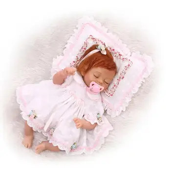 NPK SURINKIMO Silikono LĖLĖS Reborn Miega Baby Doll Žaislas Tikroviška Modeliavimas Naujagimių Mergina Kūdikių, Vaikų, Vaikams, Geriausia Gimtadienio Dovana