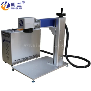 Optinio pluošto lazerinio ženklinimo mašinos Laser cutting machine už metalo/plastiko/tag/raktas