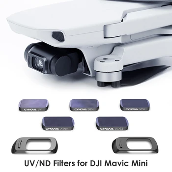 Optinis Objektyvas Filtro DJI Mavic Mini Drone Priedai ND4 ND8 ND16 ND32 UV Lauko oro Sraigto Žaisti Apdaila