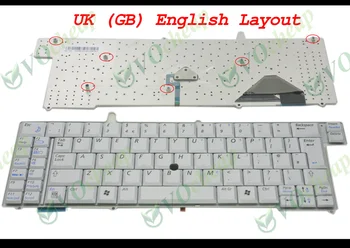 Originali Nauja Sąsiuvinis Nešiojamojo kompiuterio klaviatūra Samsung X1 NP-X1 Sidabro UK versija - CNBA5901575