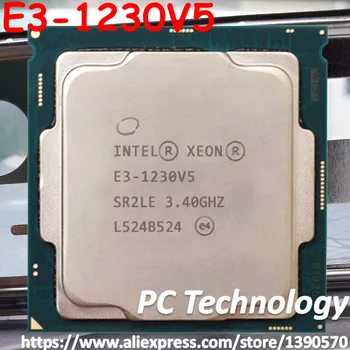 Originalus Intel Xeon E3-1230V5 CPU 3.40 GHz, 8M 80W LGA1151 E3-1230 V5 Quad-core E3 1230 V5 procesorius E3 1230V5 Nemokamas pristatymas