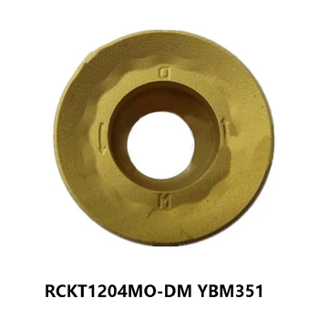 Originalus RCKT1204MO-DM YBM351 RCKT1204 MO RCKT 1204 Pjovimo Staklės Tekinimo Įrankiai CNC Karbido Įdėklai Nerūdijančio Plieno 10vnt/box
