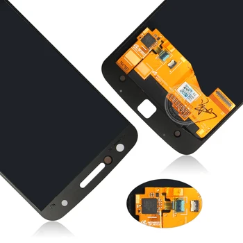 Originalą Motorola MOTO Z Droid XT1650 LCD Ekranas Jutiklinis Ekranas Moto XT1650-01 XT1650-03 LCD skaitmeninis keitiklis Asamblėjos Pakeičia