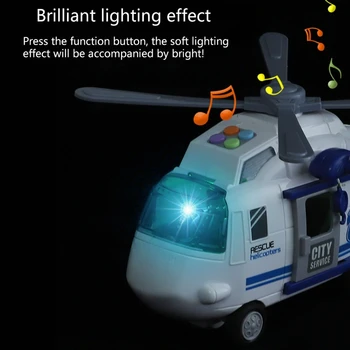 Orlaivių Automobilių Žaislai Nustatyti Muzikos, Šviesos Modeliavimo, Didelis Sraigtasparnis Lėktuvas Kelio Modelį su Transporto priemonių, kelių blokados Švietimo Dovanos