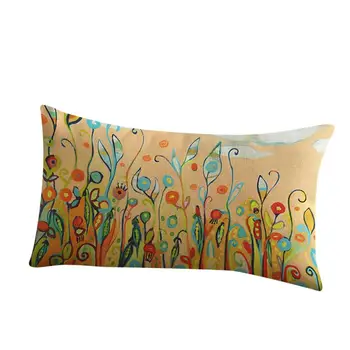 Pagalvių užvalkalus dekoratyvinis coushion padengti Gėlių Spausdinti pagalvių užvalkalus dekoratyvinis sėdynės pagalvę veiduką x30320