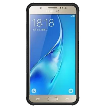 PAJŪRYJE Silikono + PC Atveju sFor Samsung Galaxy J5 2016 Gumos Hard Cover Case For Samsung J5 2016 J510 Padengti Telefono Maišelį Atveju