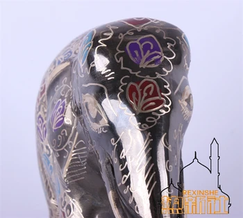 Pakistano importuotų vario vandens Zhaocai modelis raižyti dramblys kaip vario dramblys Namų Dekoravimo santuokos kambarį apdailos lov