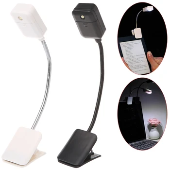 Pakurti & Nešiojamojo kompiuterio Skaitymo Šviesos diodų (LED) Knygos Šviesos Stalo Lempa Mini Lankstus Įrašą