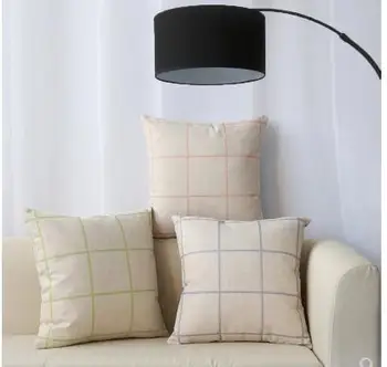 Paprasta ažūriniai/juostelės pagalvėlė padengti dcorative pagalvę padengti sofa aikštėje mesti pagalvių užvalkalus patalpų