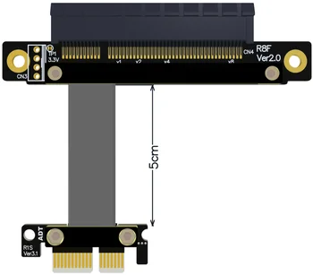 PCI-E x8 prailginimo laido adapteris x1 pcie 1x į 8x parama, tinklo plokštė, SSD kietąjį diską, kortelių, naudojamų pramonės valdymo serverio