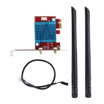 PCIE-1X M. 2 NGFF-Ekey mini MINI wireless wifi neto darbo kortelė, kortelės adapteris palaiko 