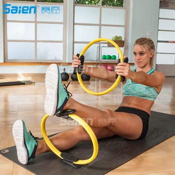 Pilates Žiedas - Premium Galia Atsparumas Viso Kūno Glass Toning Fitneso Ratas