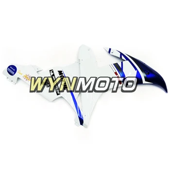Pilnas Purvasargiai Komplektas Yamaha YZF1000 R1 Metai 2002 2003 02 03 Įpurškimas, ABS Plastikas Apdanga Kėbulo Mėlyna Balta Kėbulo Apima