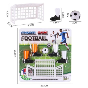 Pirštu Futbolo Rungtynės Žaislas Juokinga Piršto Žaislas Žaidimo Rinkinių su Dviejų Tikslų Įdomus Juokingi Dalykėliai Naujovė Juokingi Žaislai Vaikams, Plastikiniai PC