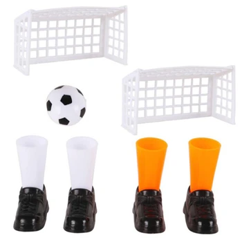 Pirštu Futbolo Rungtynės Žaislas Juokinga Piršto Žaislas Žaidimo Rinkinių su Dviejų Tikslų Įdomus Juokingi Dalykėliai Naujovė Juokingi Žaislai Vaikams, Plastikiniai PC