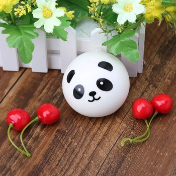 Plonas Panda Bun Streso Atsarginiais Kamuolys Lėtai Auga Išskleidimo Žaislai Vaikams, Žaislas F3ME