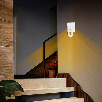 Plug-in Naktį Šviesos Šiltai Balta LED Naktinis Apšvietimas Protingo Namo Aušros Jutiklis Miegamasis, Vonios kambarys, Virtuvė, Koridorius, Laiptai ES/JAV Plug