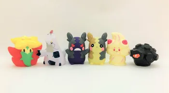 Pokemon Veiksmų Skaičius, Pirštų Lėlės Kolekcijos modelis žaislai Vaikams Dovanų Rolycoly Duraludon Riolu Pelipper