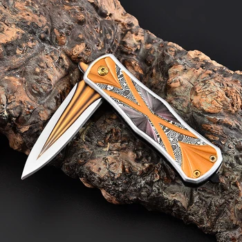 Prekės peiliukas 3D kietas galas gyro taktinis išgyvenimo stovyklavimo peilis sulankstomas peilis peilis multi pocket kovinis peilis-geriausia dovana