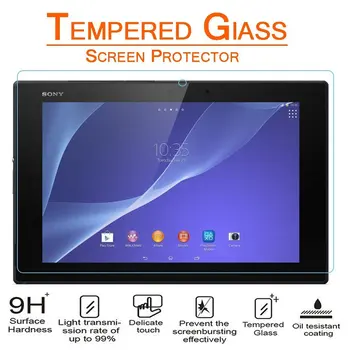 Premium Grūdintas Stiklas Screen Protector Guard Plėvelė Sony Xperia Z4 Tablet Ultra 10.1