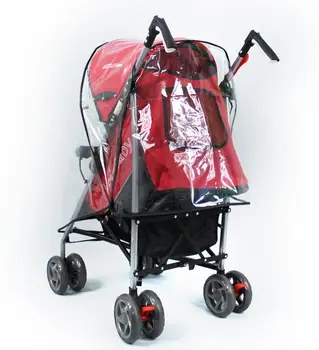 Pudcoco Kūdikio Vežimėlis Vandeniui Raincover Universalus Vežimėlis Vežimėlis Buggy Lietaus Skaidrus Vėjo Skydas Anti-UV Dangtis