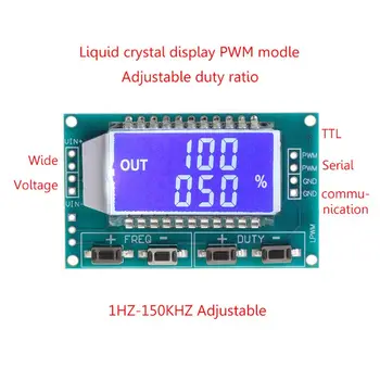 PWM Impulso Dažnį, darbo Ciklas Reguliuojamas Modulio Signalo Generatorius, LCD Ekranas 19QB