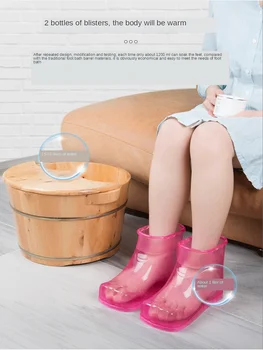 Pėdų vonelė batų pėdos vonia šilumos išsaugojimo masažas pėdų vonia moterų pėdų vonia snukio vonia artefaktas