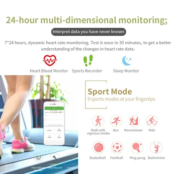 Q7S Fitness Tracker Smart Apyrankę Pedometer Kraujo Spaudimas, Širdies ritmo Monitoringo IP67 atsparus Vandeniui Smart Apyrankė Vyrams, Moterims