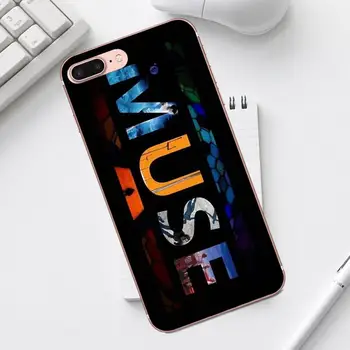 Qdowpz iPhone 4 4S 5 5C SE 6 6S 7 8 Plus X XS Max XR Galaxy A3 A5 J1 j3 skyrius J5 J7 2017 Minkštas Naujas Stilius Tumblr Muse Logotipas