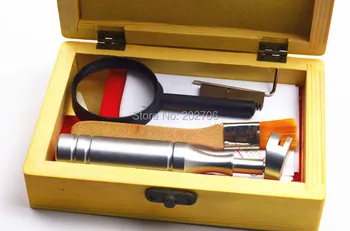 QFH Kryžiaus cutter Sukibimas Testeris įpjovimo Testeris Rinkinio, įskaitant 1mm/2mm peiliukai