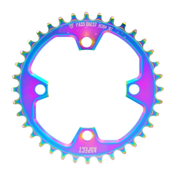 QUEST PRAEITI 94bcd titano padengti teigiamų ir neigiamų pavarų chainwheel priedai spalva X1 nx gx kalnų dviračių chainwheel