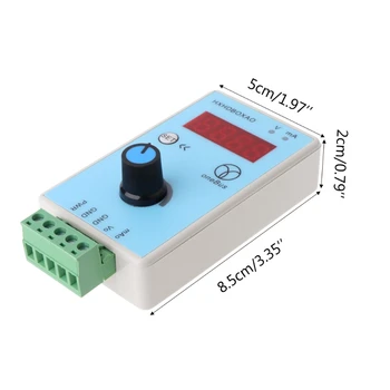 Rankinį Srovės Įtampos Signalo Generatoriaus, Analoginis Simuliatorius galingumas 0-10V arba 0-20mA