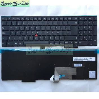 Remontas Jums Gyvenimo nešiojamojo kompiuterio klaviatūra Lenovo IBM Thinkpad E531 L540 W540 T540P SP Languaga originalus Originali NAUJA klaviatūra