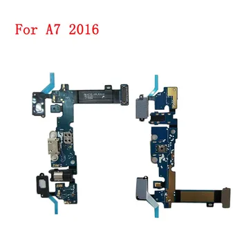 Samsung Galaxy A3 2016 A310F A5 2016 A510F A7 2016 A710F Įkrovimo lizdas Flex Kabelis, Įkroviklis, USB Dock Uosto Dalys Flex Kabelis