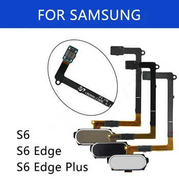 Samsung Galaxy S6/S6 edge/S6 Krašto Plius G920 G920F G925 G925F G928 G928 Home Mygtuką Touch ID pirštų Atspaudų Jutiklis Flex Kabelis