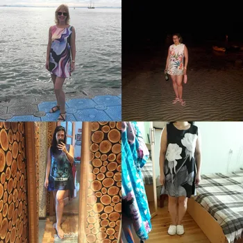 Seksualus Sleeeveless Mini Suknelė 2020 Juoda Balta Dūmų Spausdinti Derliaus Prarasti Šifono Suknelė Moterims Vasaros Boho Beach Party Suknelės